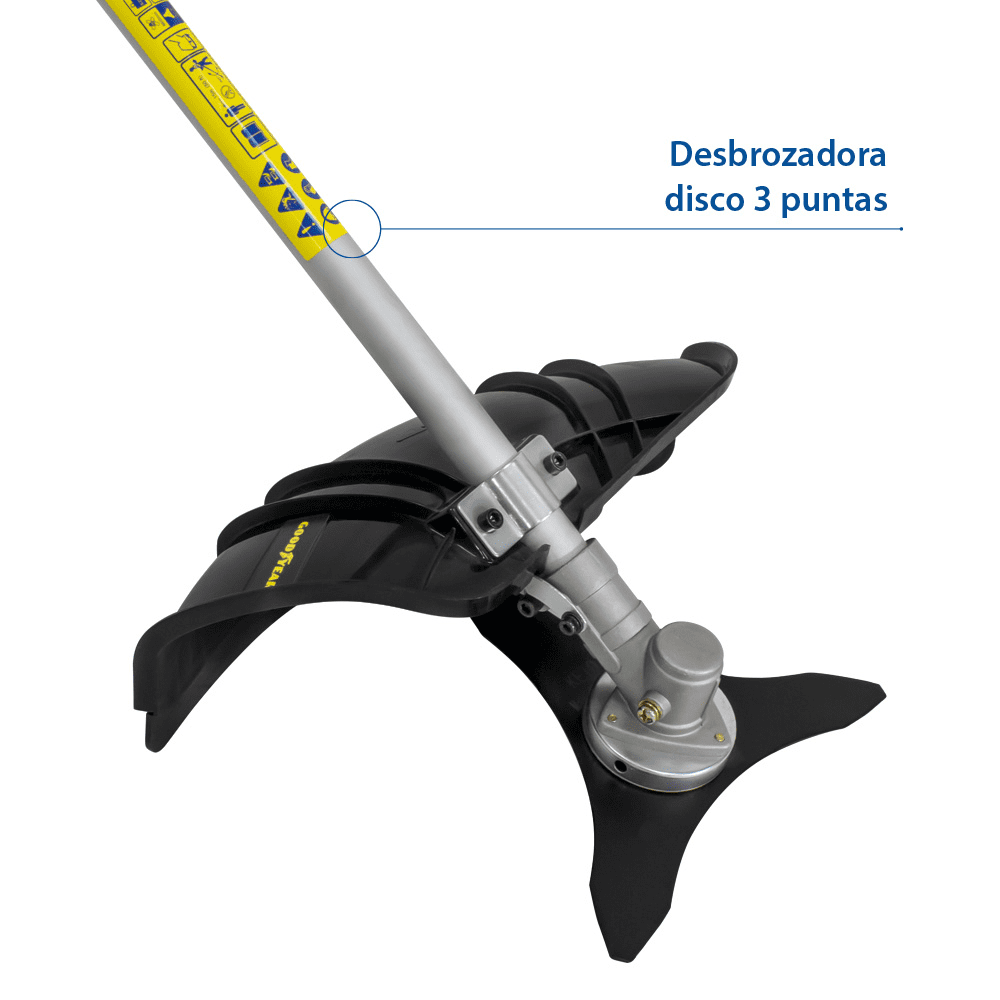 DESBROZADORA MULTIFUNCION GOODYEAR 4 EN 1