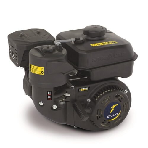 MOTOR GASOLINA GOODYEAR GY210Q 4T/OHV 211cc 7.0HP 19.05x58.50