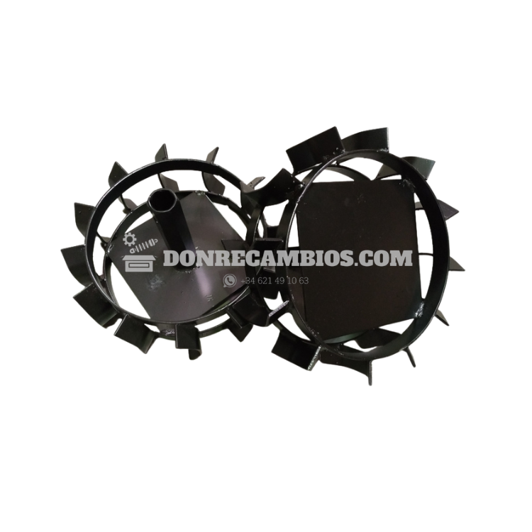 Ruedas Metálicas Motoazada Ducati DTL7000 290x100mm Eje 23mm (2UD)