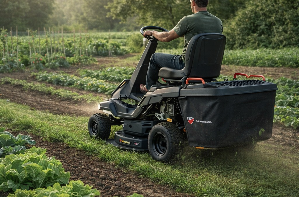 Tractor cortacésped gasolina Lamborghini: corta tu jardín en la mitad de tiempo y sin esfuerzo