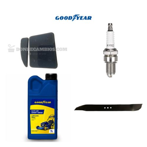 KIT MANTENIMIENTO CORTACESPED GOODYEAR GY531LM