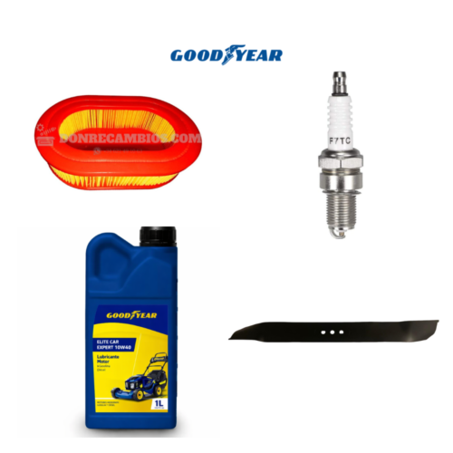 KIT MANTENIMIENTO CORTACESPED GOODYEAR GY53LM