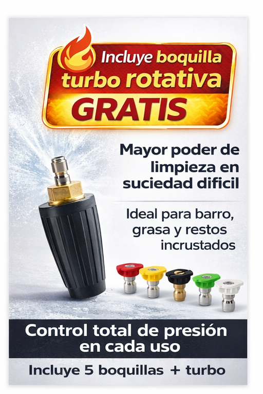 Goodyear GY3400PW Hidrolimpiadora Gasolina Turbo 235bar | Asesoramiento técnico - Imagen 3