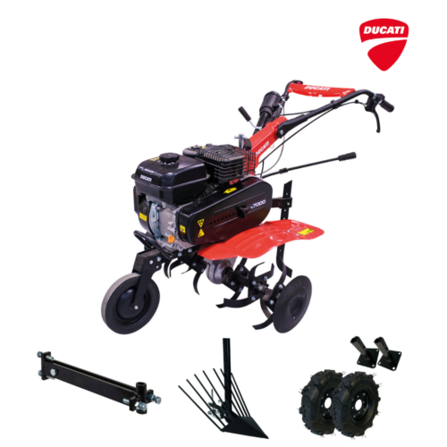 Motoazada Gasolina Ducati DTL7000 con arranaca patatas.